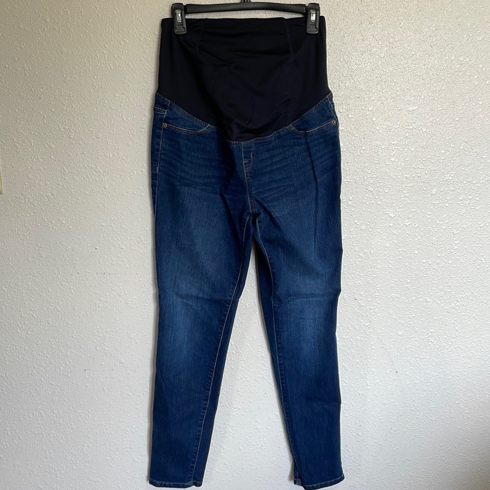 Isabel Maternity Skinny Jeans Blue Color Size 6/28R